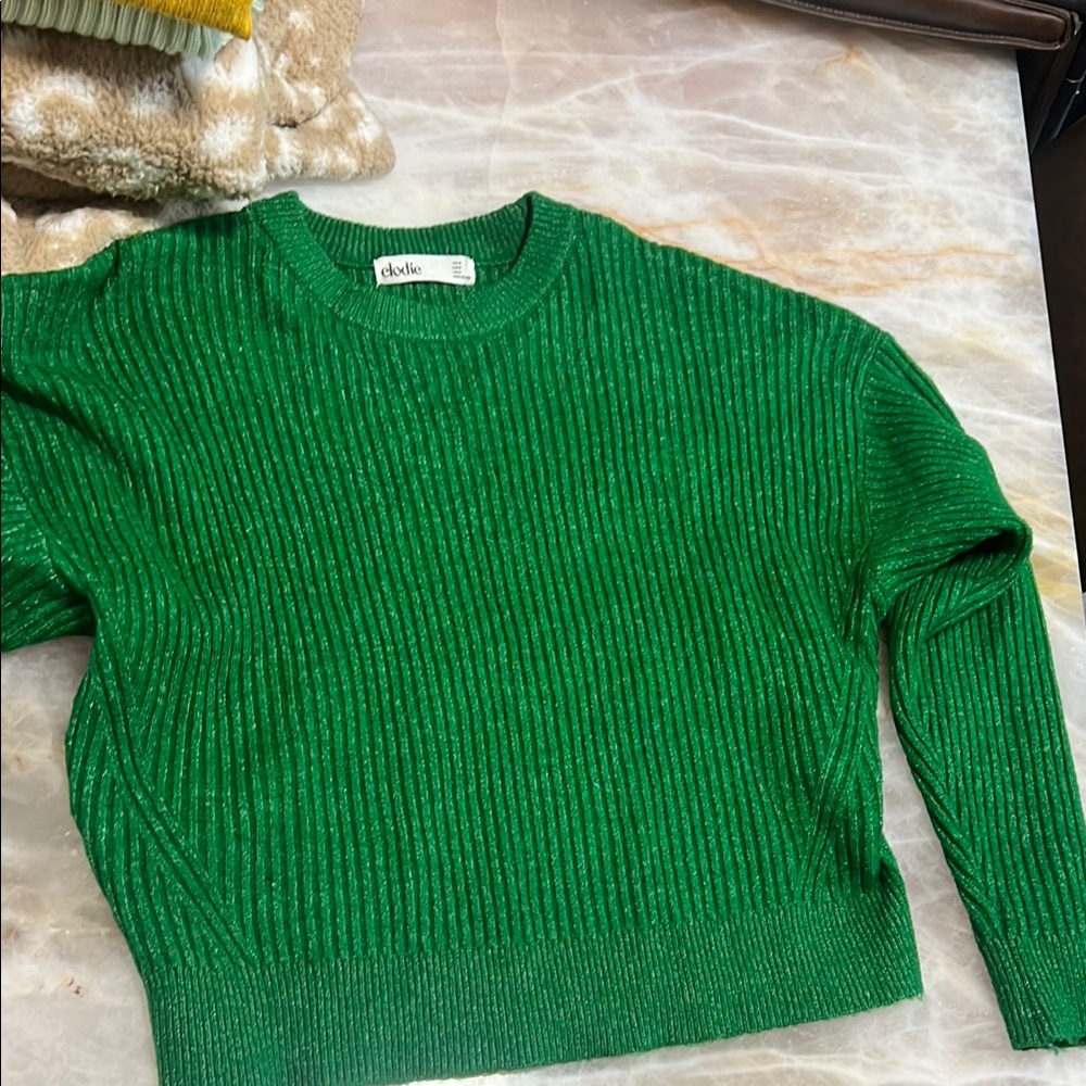 Green Sweater